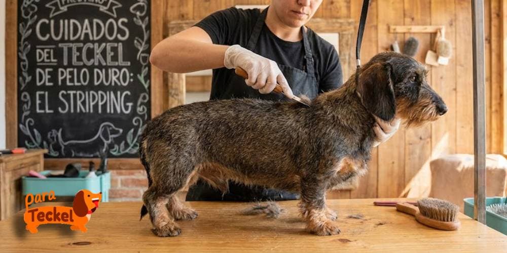 Cuidados del Teckel de Pelo Duro: El Stripping